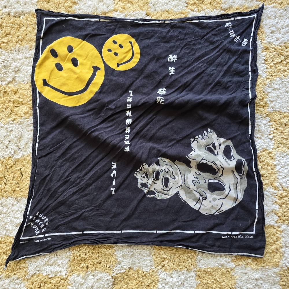 Smiley Skull Rat Bandana